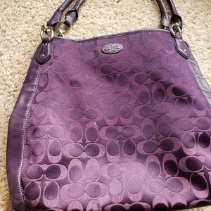 Coach shoulder purse